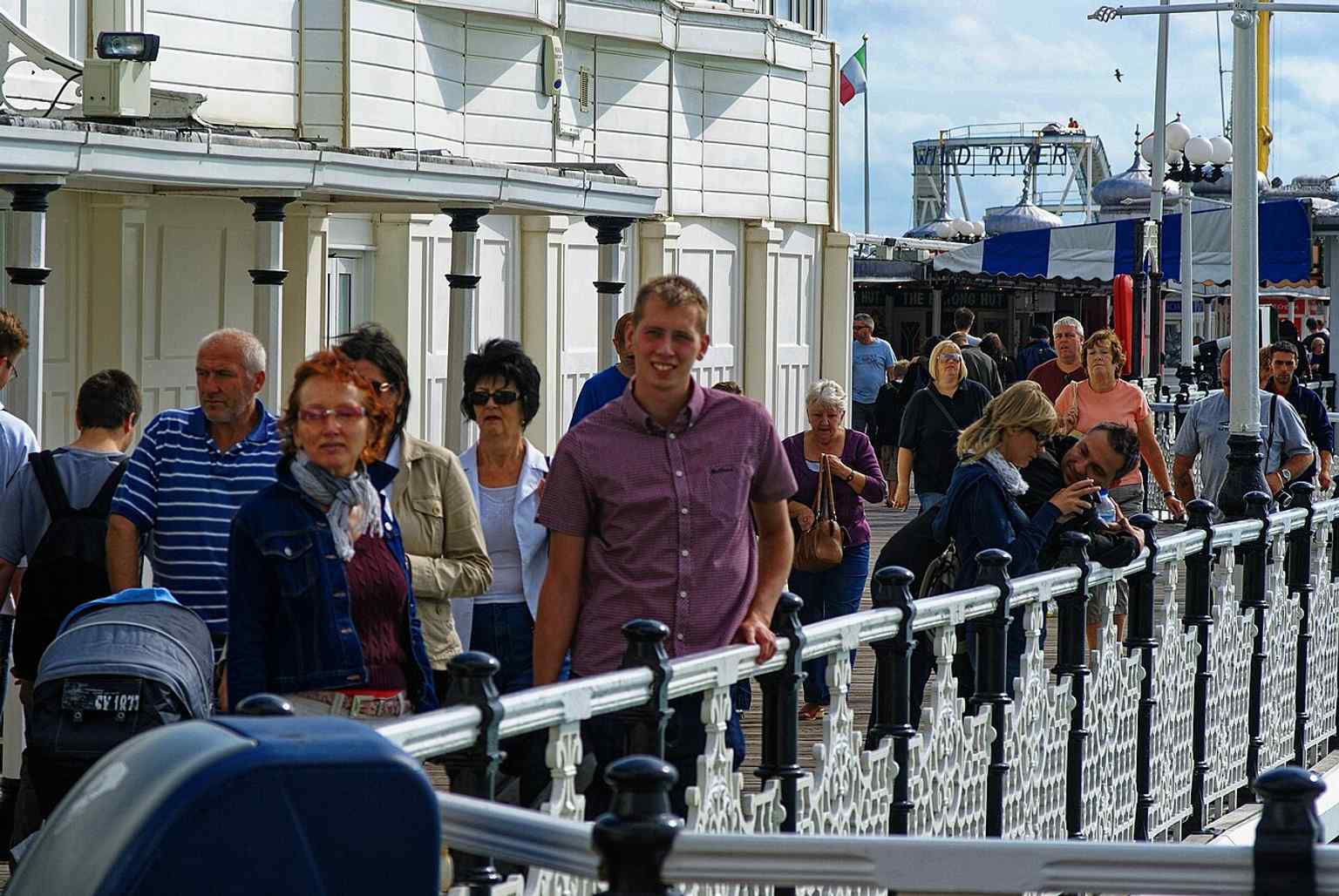 A 2009 view of the pier under its earlier Brighton Pier name, reflecting the debated rename that began in 2000.
