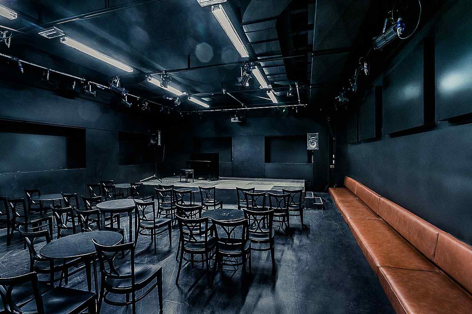 House Three, one of the smaller performance spaces in the Schauspielhaus Graz, showing how the theatre now uses multiple stages.