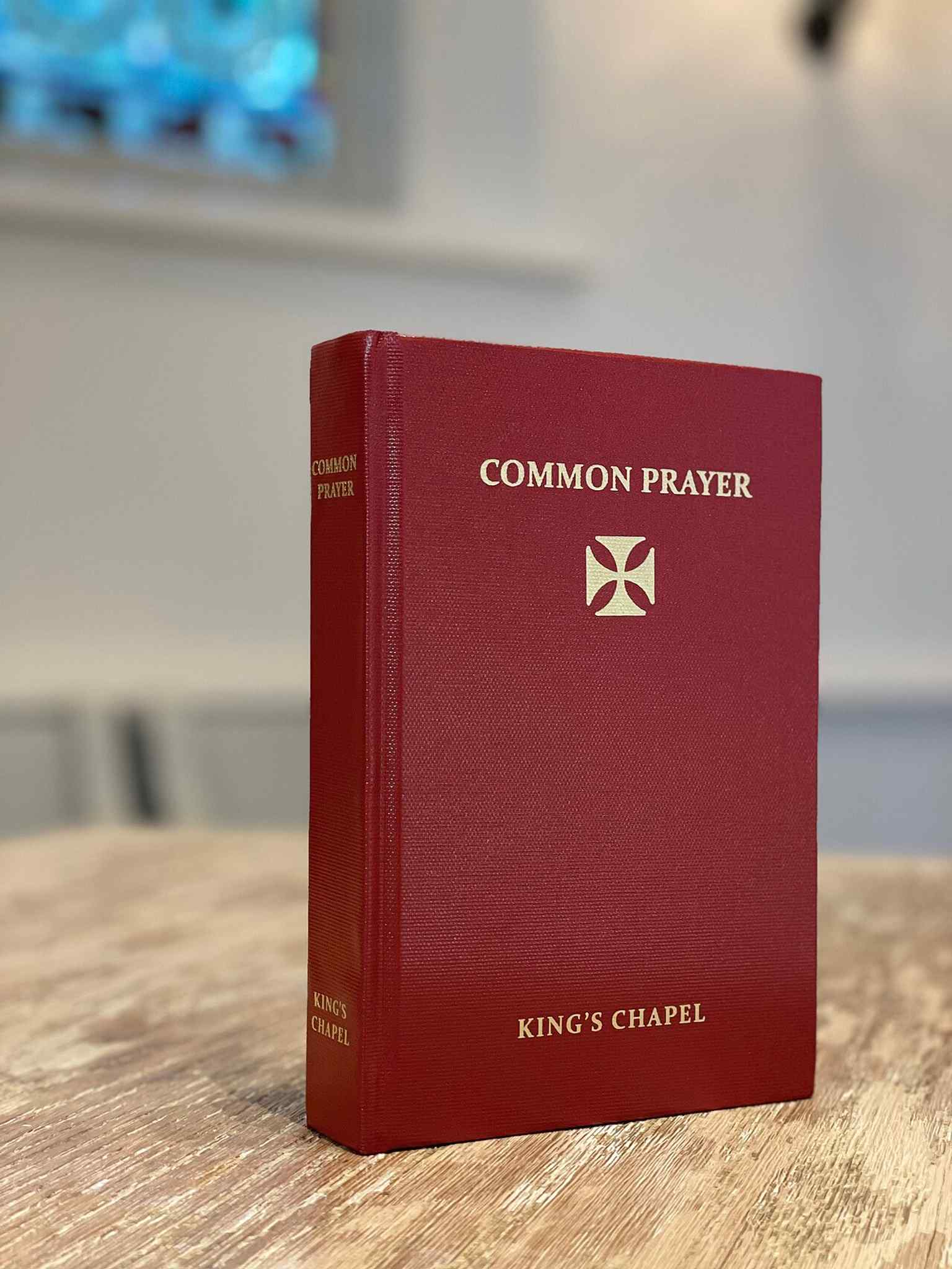 A copy of King's Chapel’s Unitarian Book of Common Prayer, showing the distinctive liturgy first revised by James Freeman in 1785.