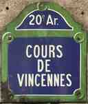 Cours de Vincennes