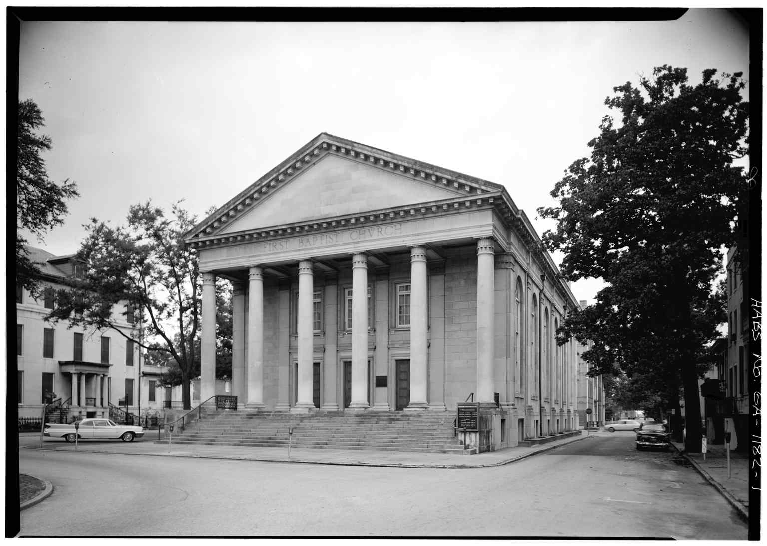 The First African Baptist Church, founded in 1788, is the oldest African American Baptist congregation in the United States, built by free and enslaved people.