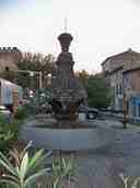 Fountain on the Boulevard du Nord in Carpentras