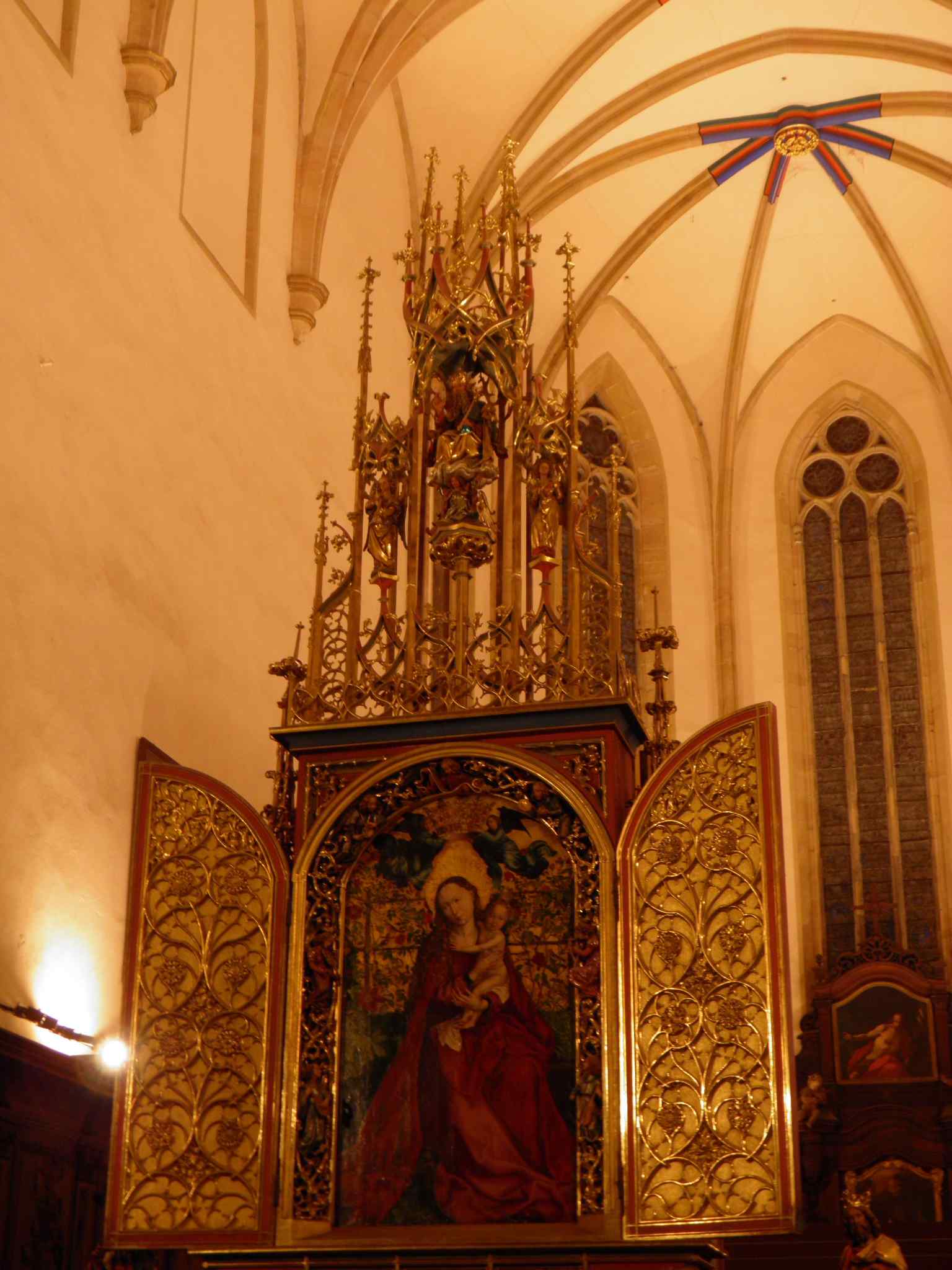 Église des Dominicains - La Vierge au buisson de roses