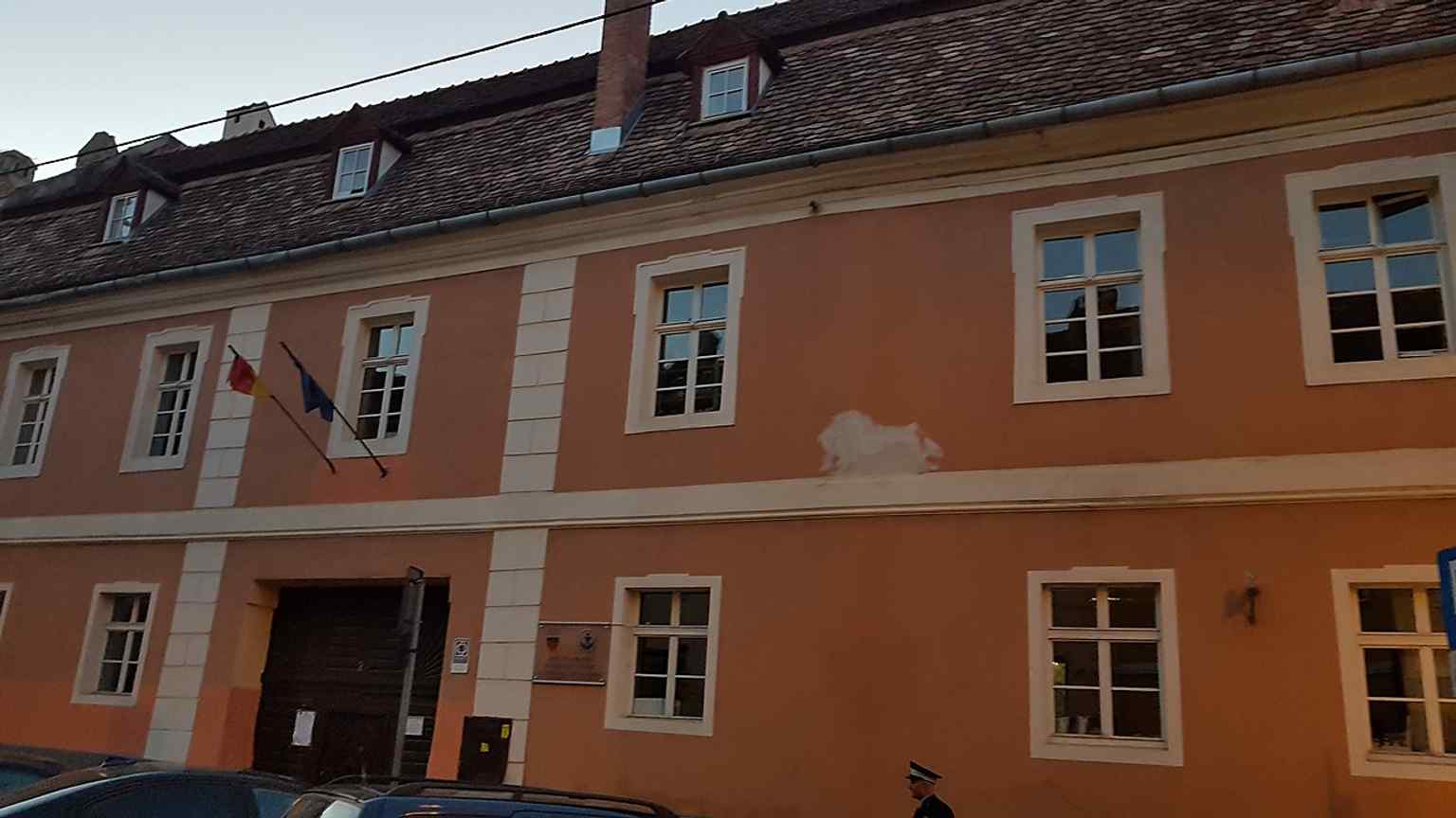A view capturing a section of the museum building, reflecting its long history as the "nervous center" of Sibiu, where all major decisions, from economic regulations to judicial sentences, were made.