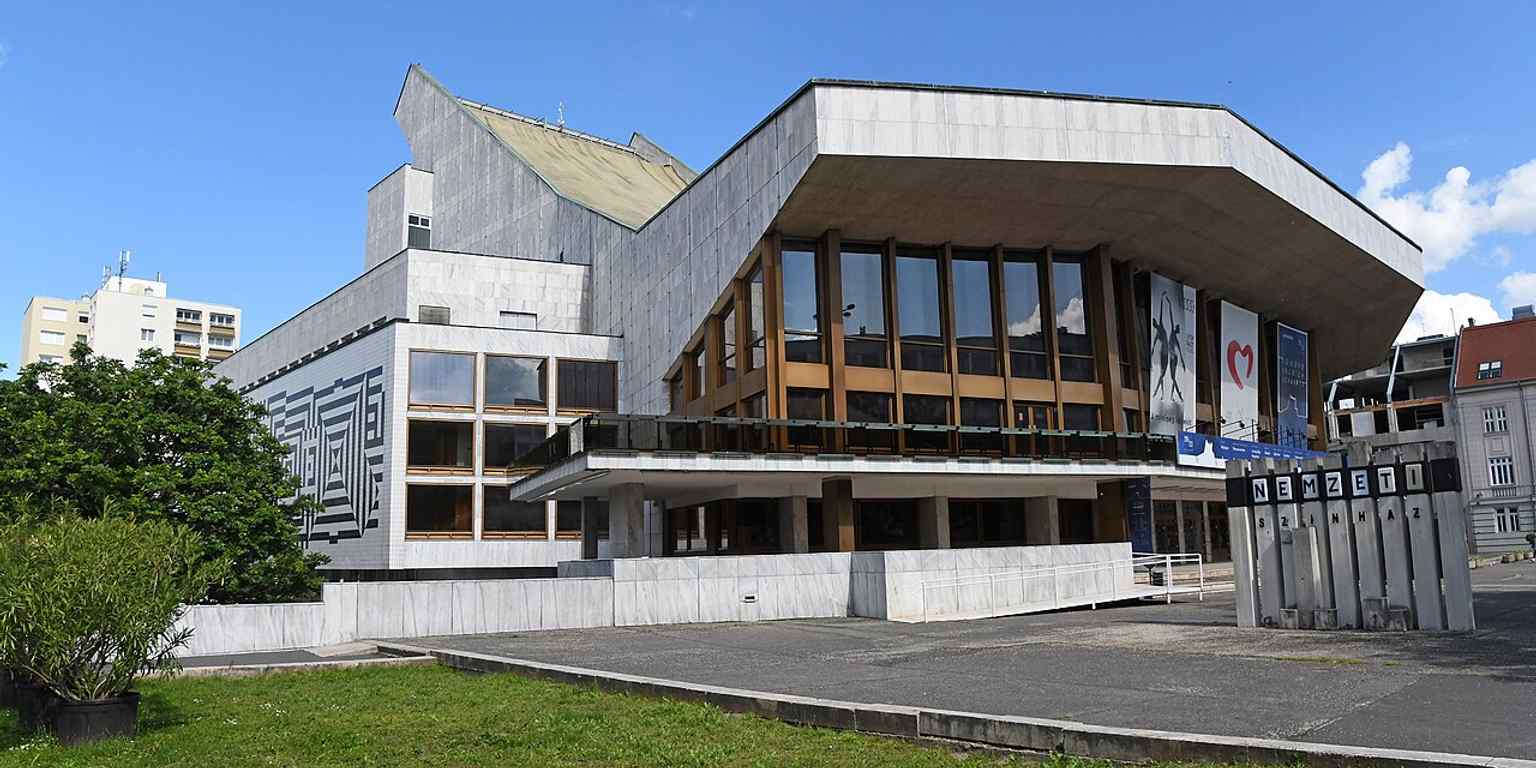 A broad 2021 exterior view of the theatre, fitting the story of the building during the recent leadership change.