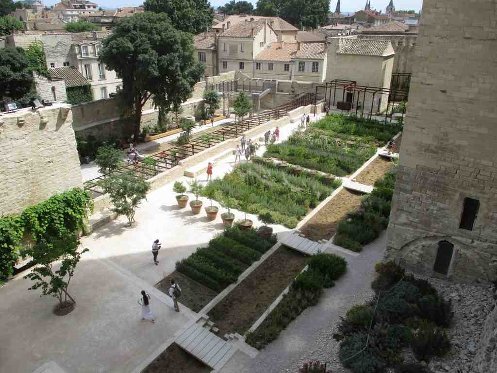 Gardens at the Popes’ Palace
