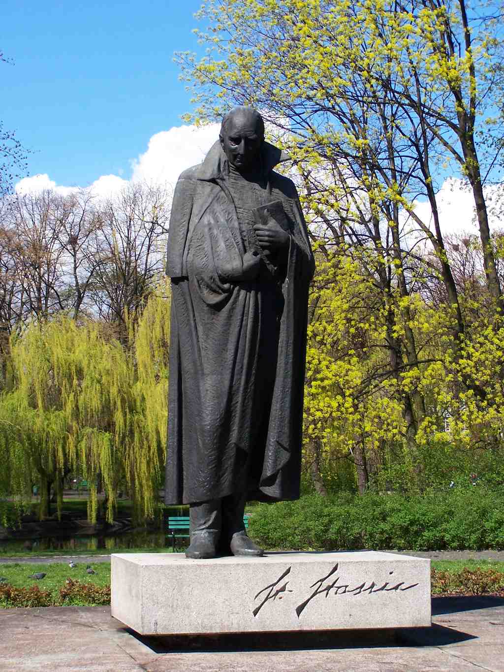 Monument to Stanisław Staszic in Łódź
