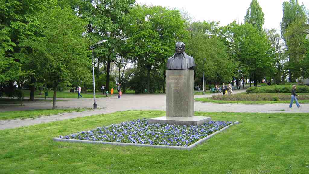 Monument to Stanisław Moniuszko in Łódź