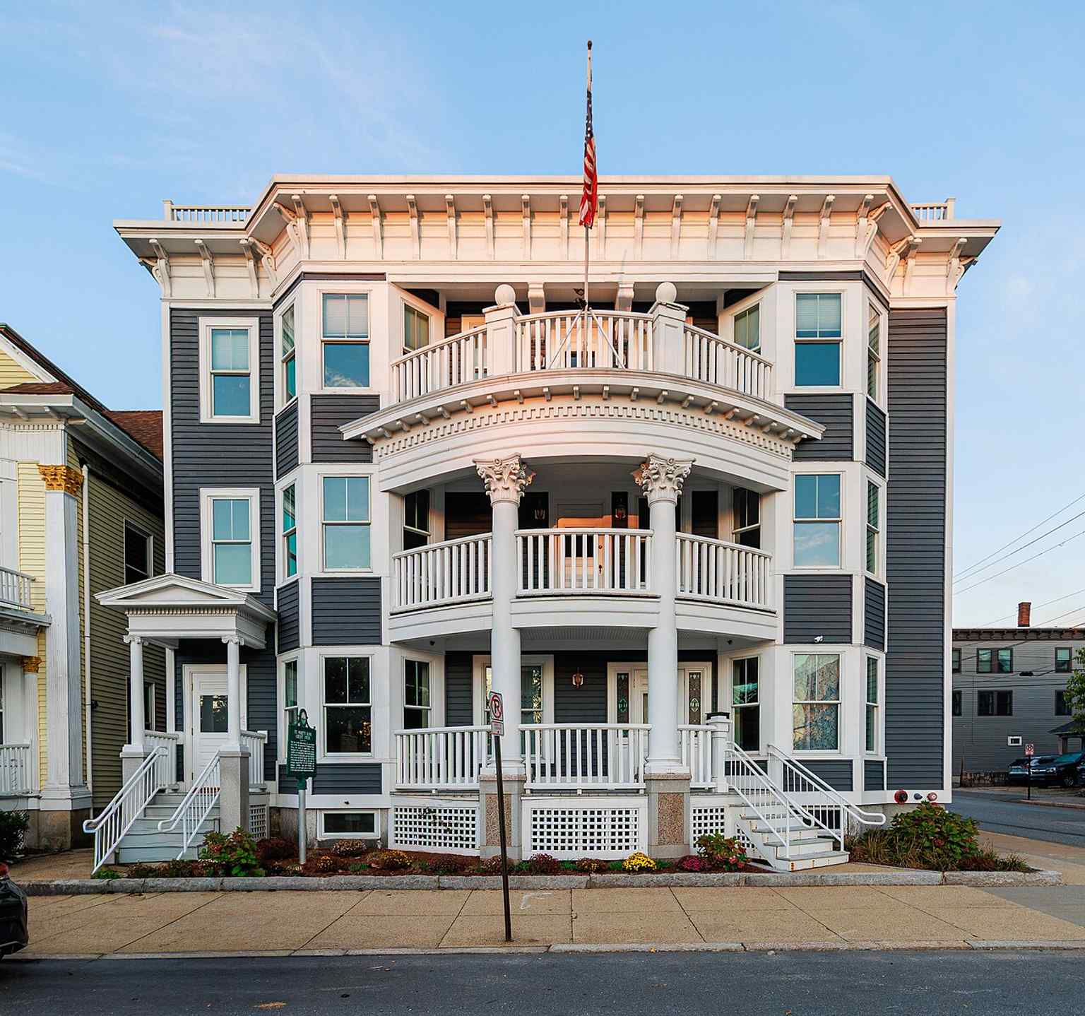 A clear view of the former three-family house turned museum, now preserving the story of credit unions in America.