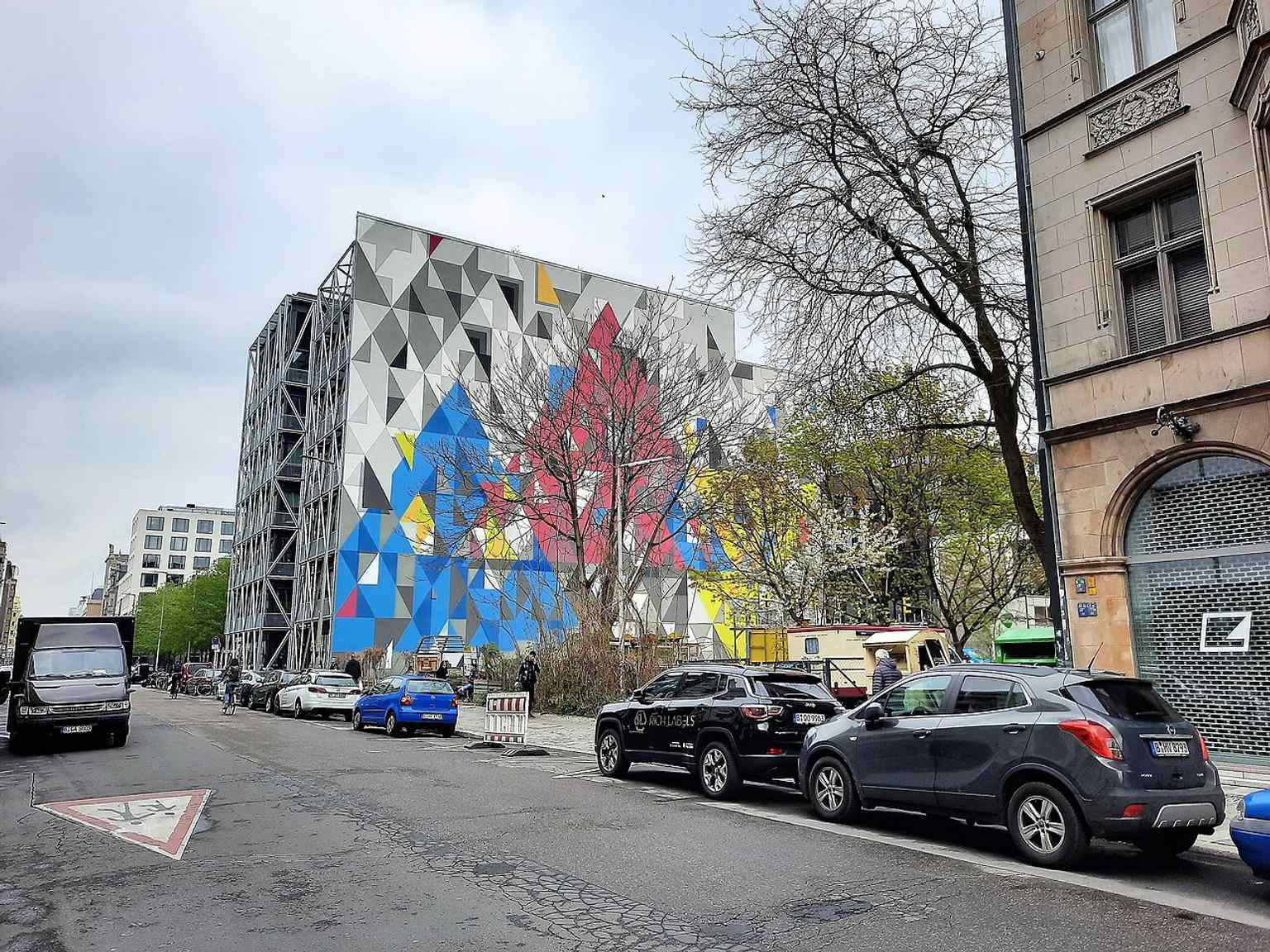 The taz headquarters in Kreuzberg, showing the newspaper’s modern Berlin base as it moved through its digital transformation.
