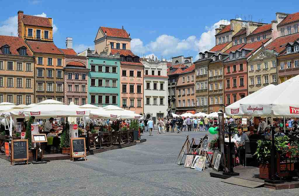 Old Town Square in Warsaw