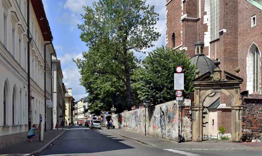 Corpus Christi Street in Krakow