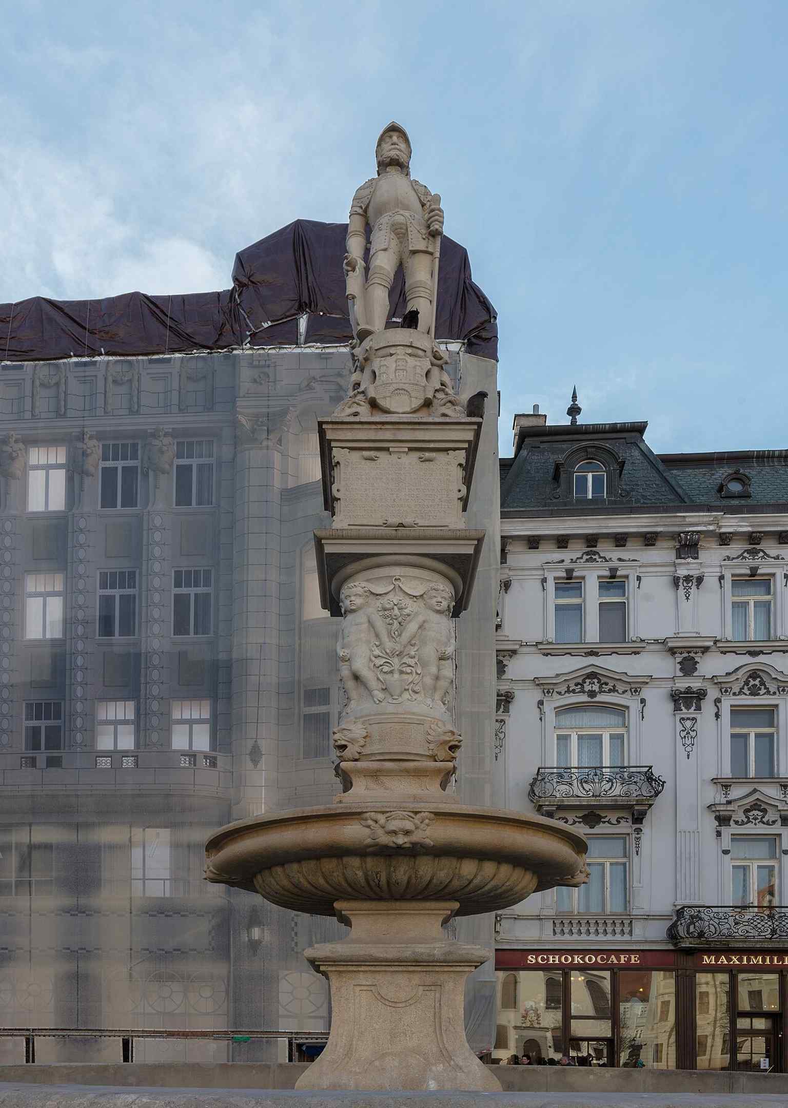 A crisp modern close-up of the fountain, well suited to the story of restoration and the return of its historic appearance.