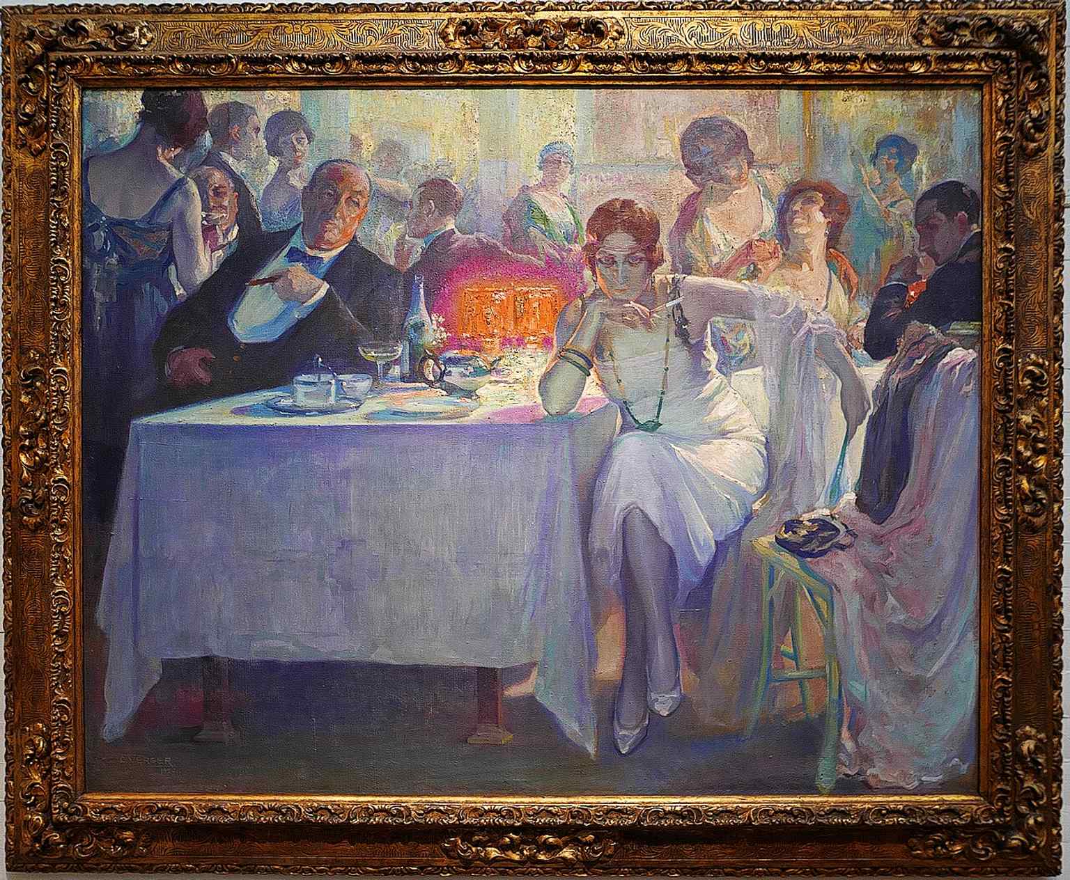 Carlos Verger Fioretti’s 1920 painting adds a later chapter to the museum’s fine arts collection, which spans from the 15th century to the mid-20th century.