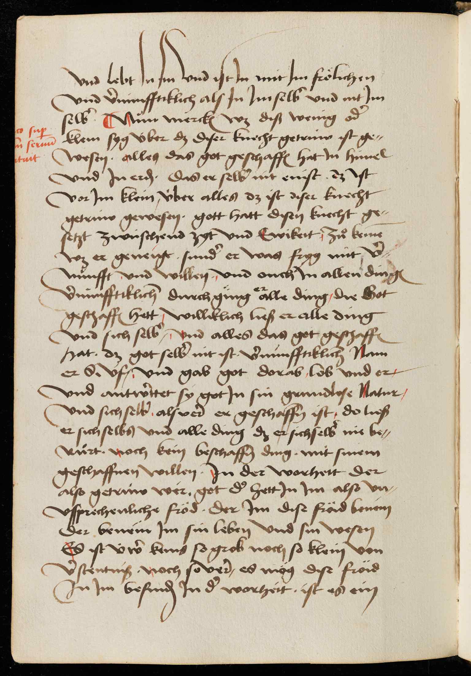 A 1550 composite theological manuscript featuring German translations, originally part of Ludwig Moser's private collection.