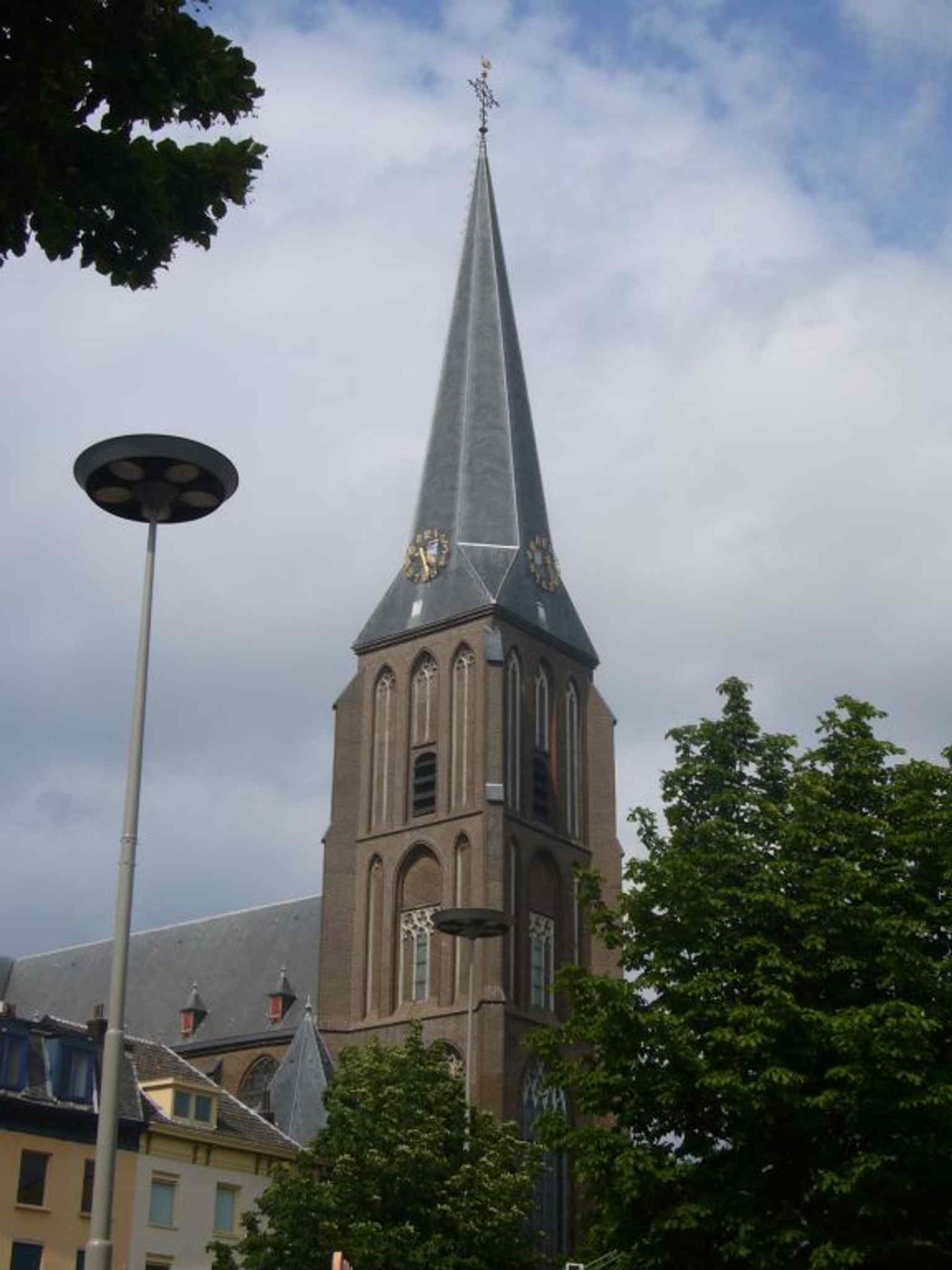 A clear modern front view of St. Martin’s Church, useful for introducing the building that became Arnhem’s main Catholic parish church.