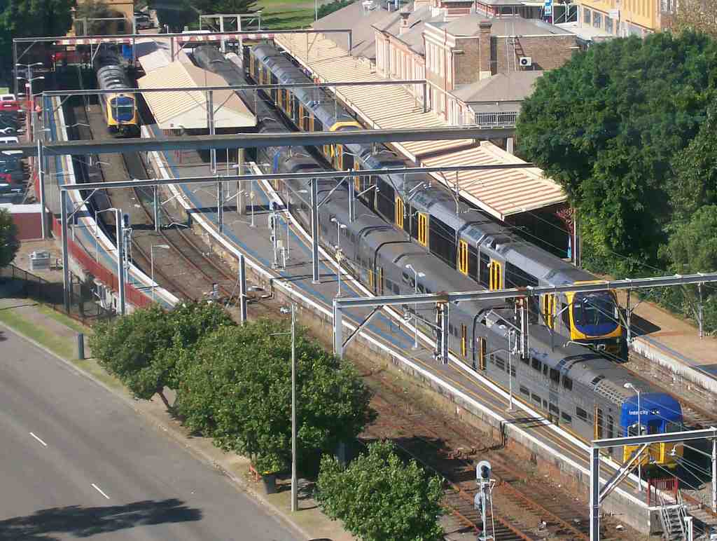 Newcastle railway station, New South Wales