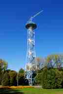 Parachute tower in Katowice
