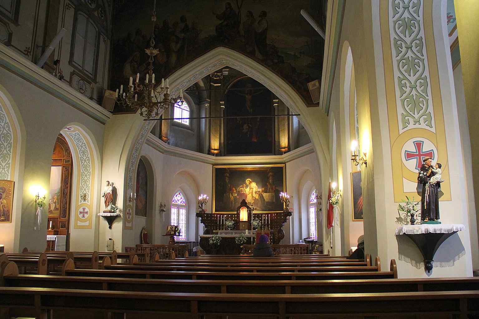 The present-day Church of Mary Magdalene in Riga, now a Catholic church after its 1923 transfer from the Orthodox parish.