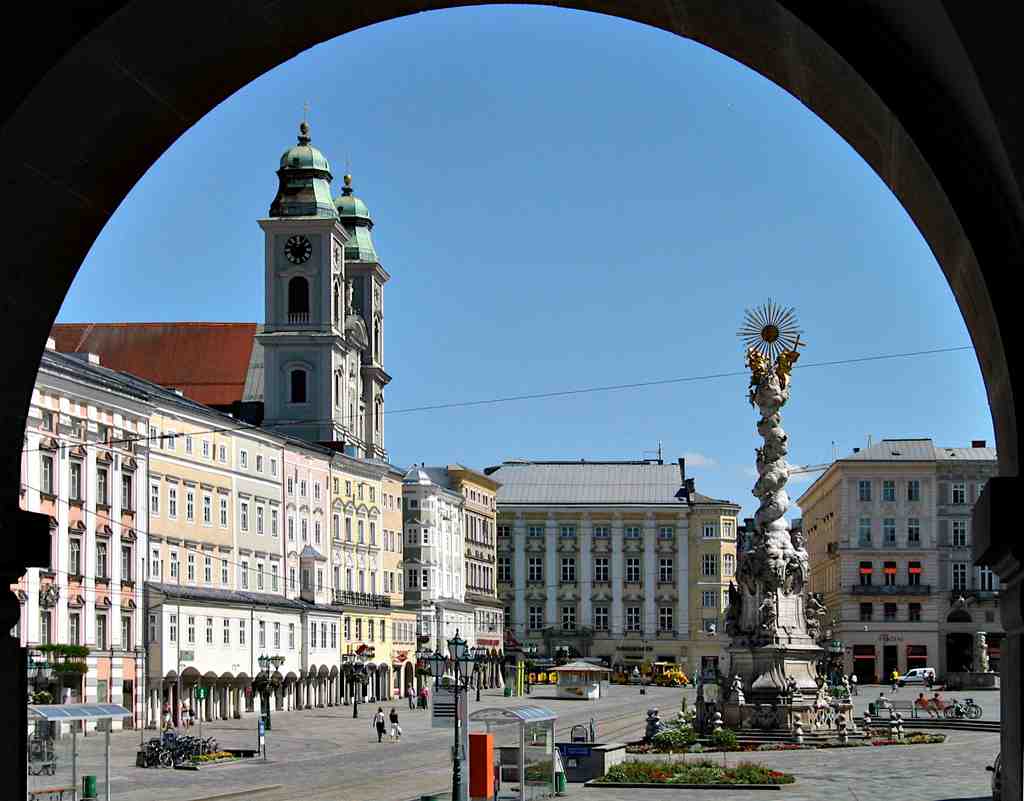 Linz’s main square