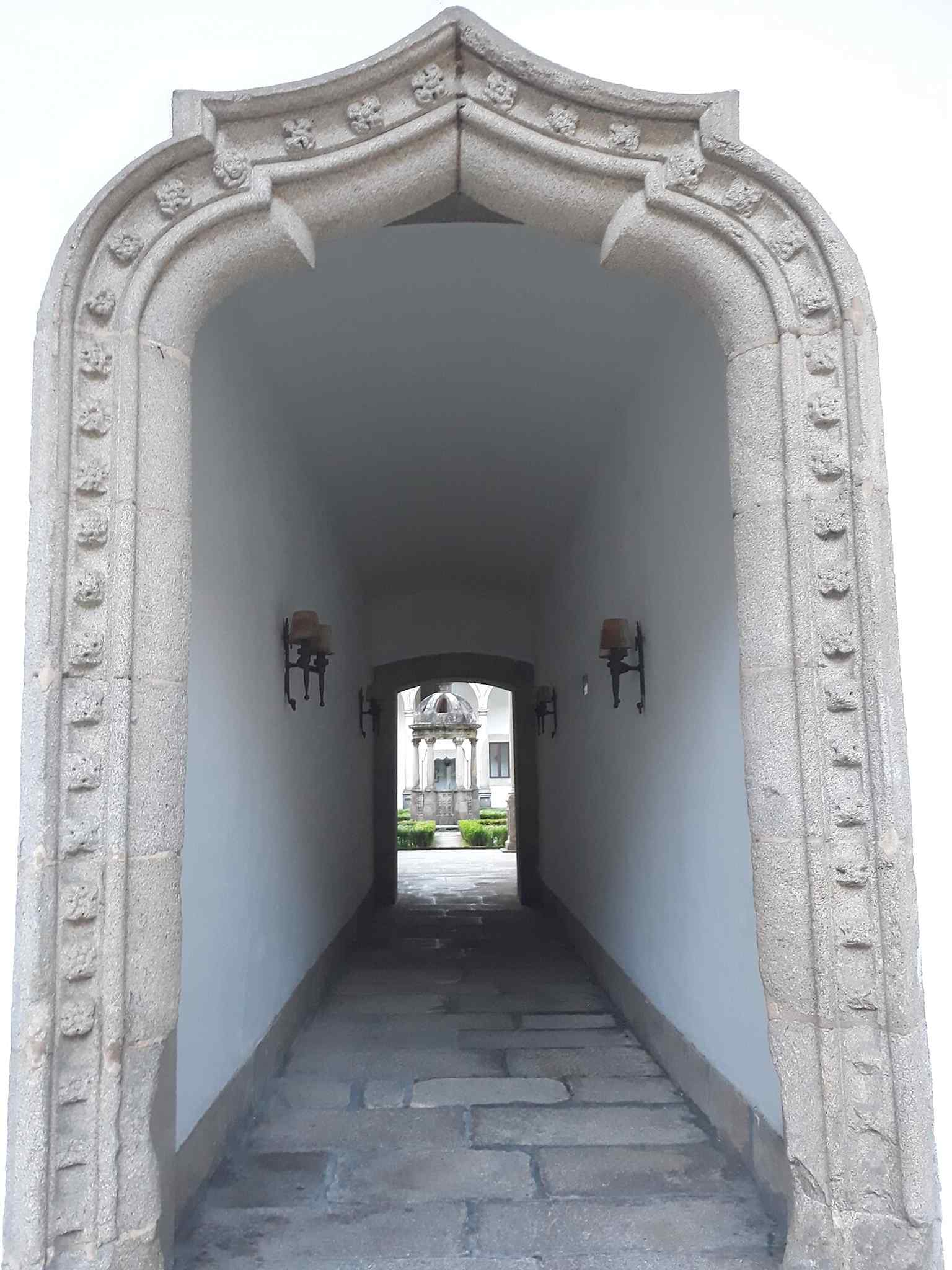 Transformed into a luxury hotel in 1954, the Hospital de los Reyes Católicos now features grand interiors, part of an ambitious art collection commissioned for its reopening.