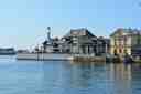 The steam ferry station