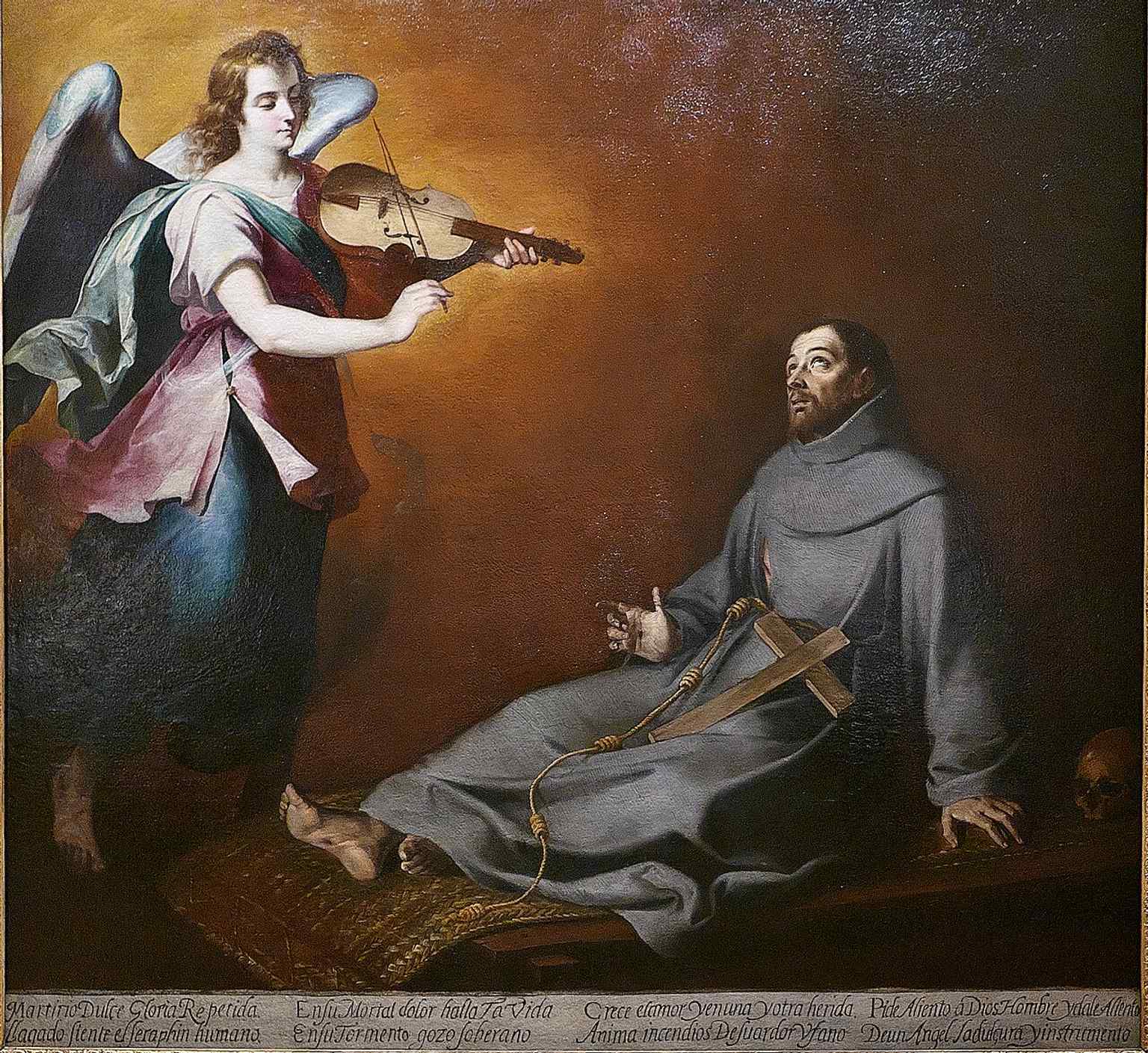Murillo’s Ecstasy of Saint Francis of Assisi represents the Academy’s rich collection of Spanish religious painting.