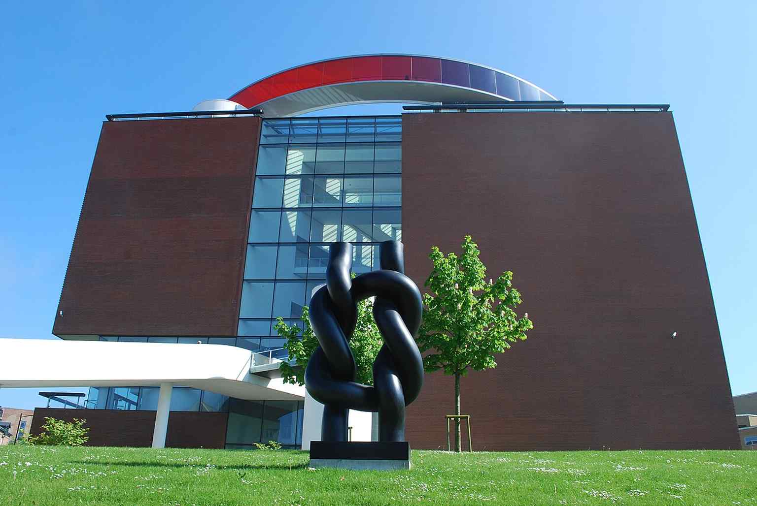 A crisp modern exterior shot of ARoS, a good image for the museum’s current identity and central downtown location.