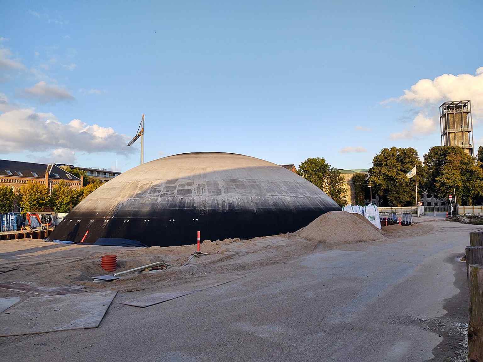 Construction of The Dome for The Next Level expansion, reflecting ARoS’s major underground growth project planned for completion in 2026.