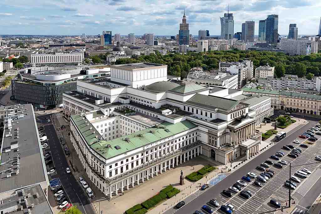 The Grand Theatre in Warsaw