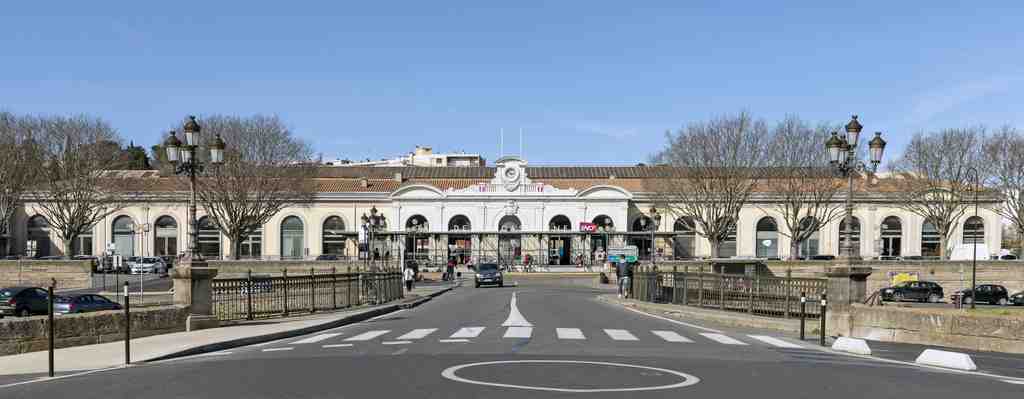 Carcassonne train station