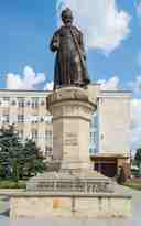 The statue of Vasile Lupu from Orhei