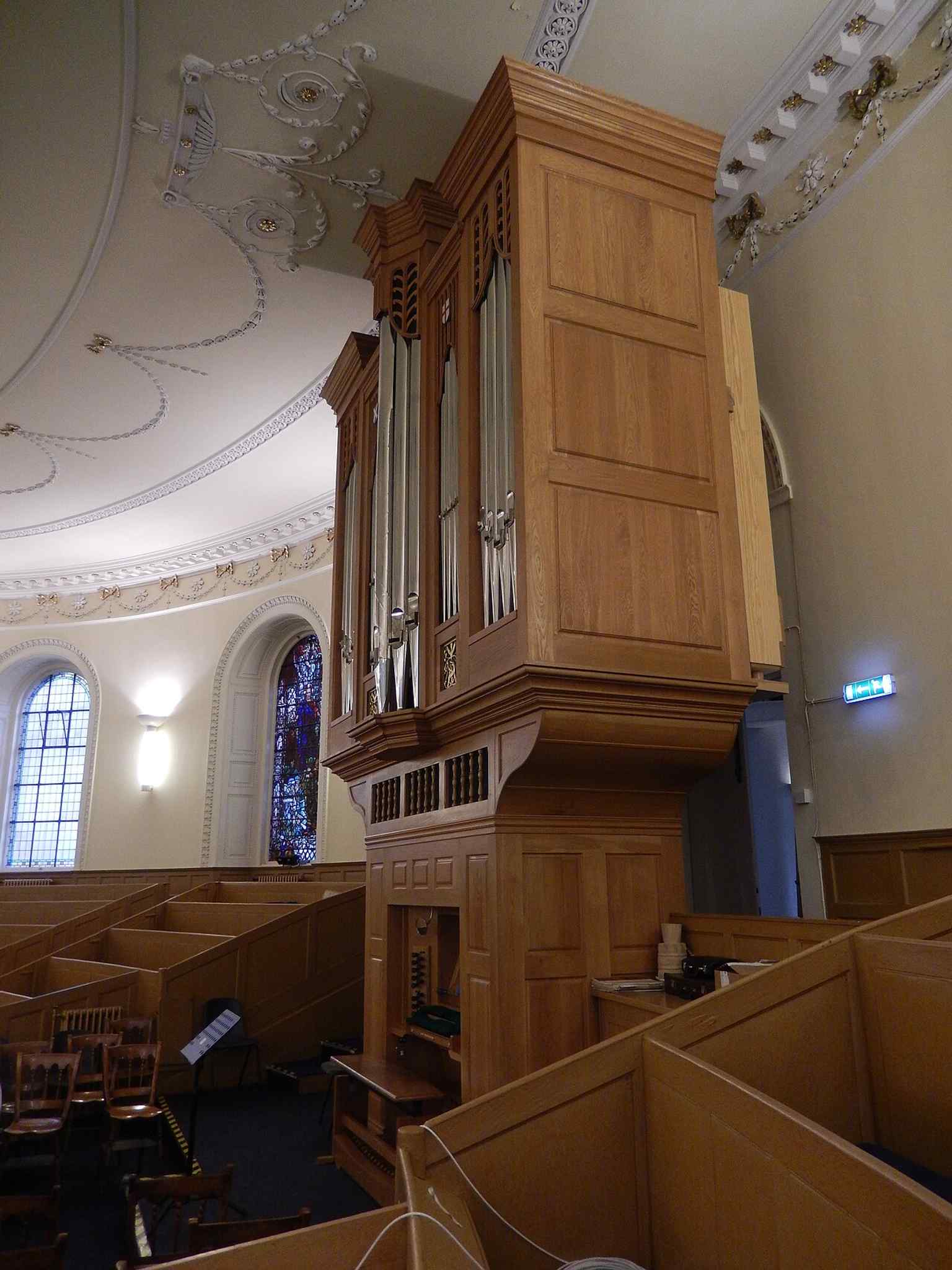 The organ is part of the church’s musical life, alongside the restored bells that ring for worship and special occasions.