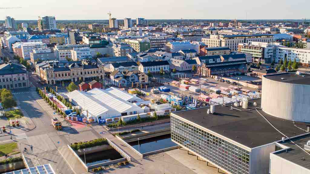 Oulu market square