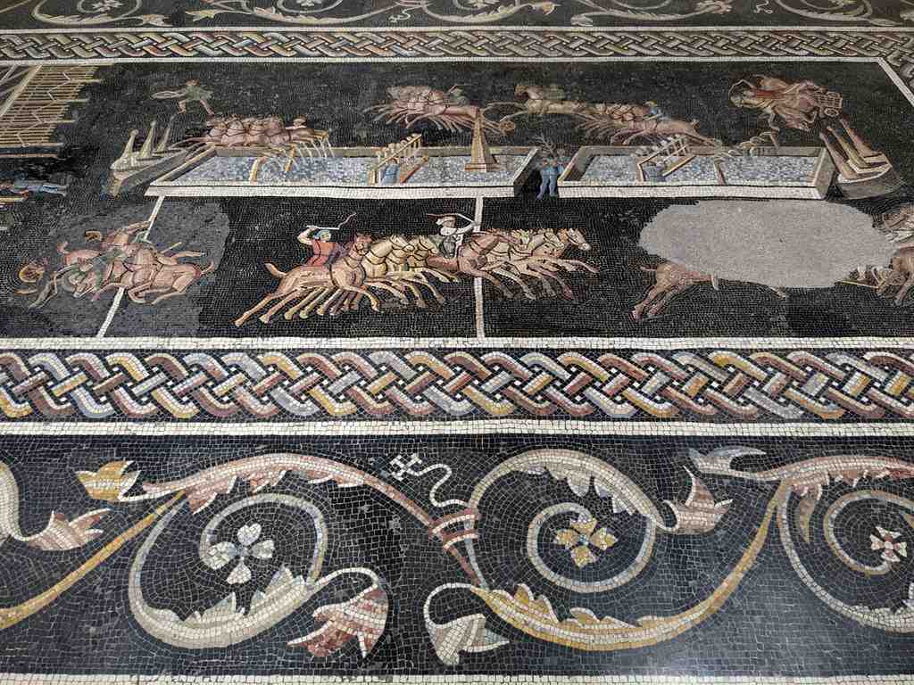 Circus Games Mosaic
