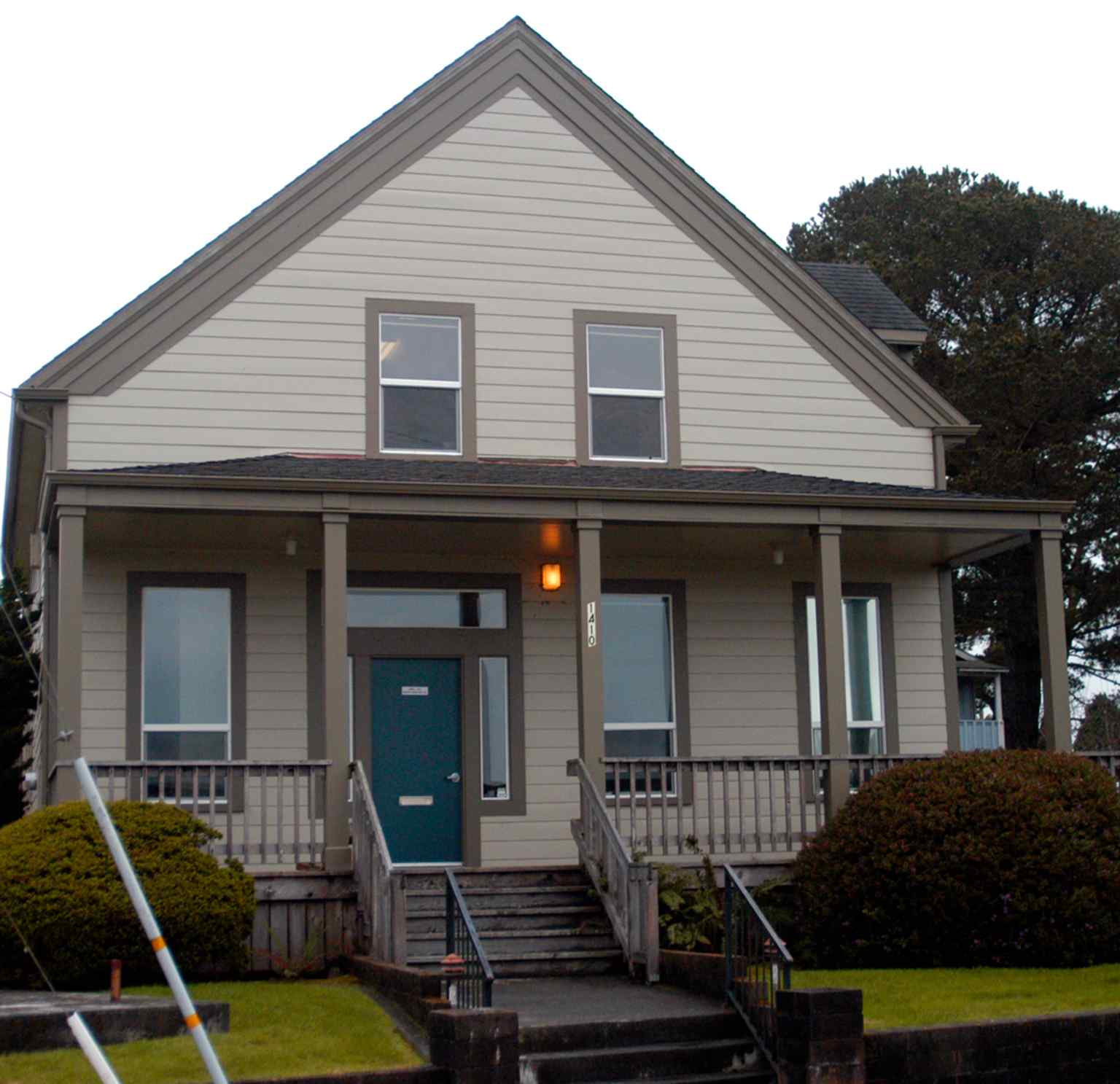 The modest George McFarlan House, one of Eureka's oldest remaining pioneer structures, pictured in 2011.