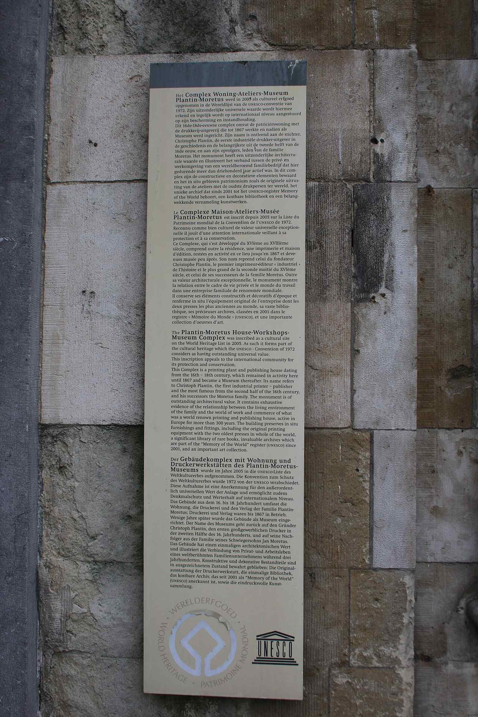 A clear view of the museum’s exterior and heritage signage, useful for orienting visitors at the site.