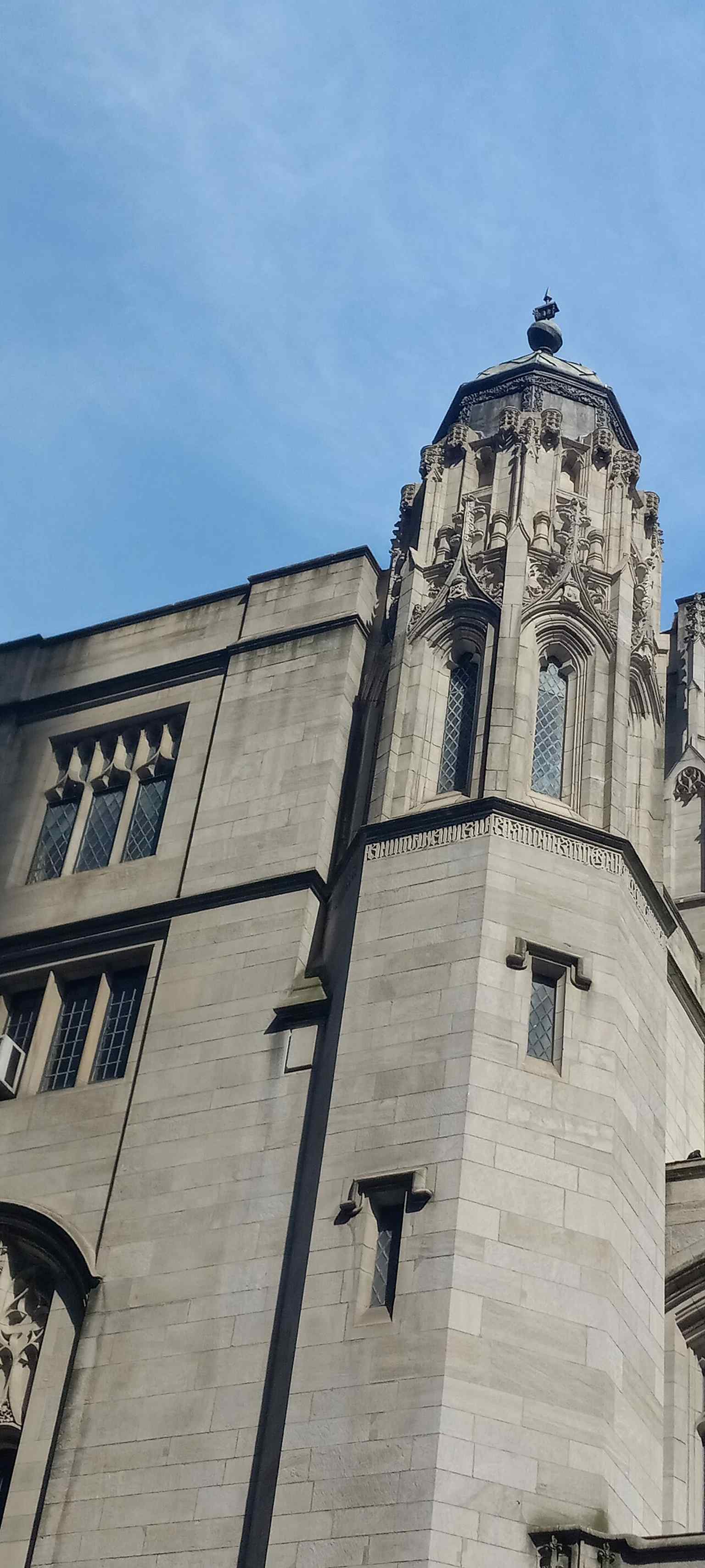 A recent view of Saint Thomas Church in Midtown Manhattan, anchoring the parish at 53rd Street and Fifth Avenue today.