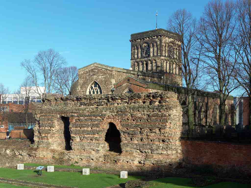 Jewry Wall & Roman Baths