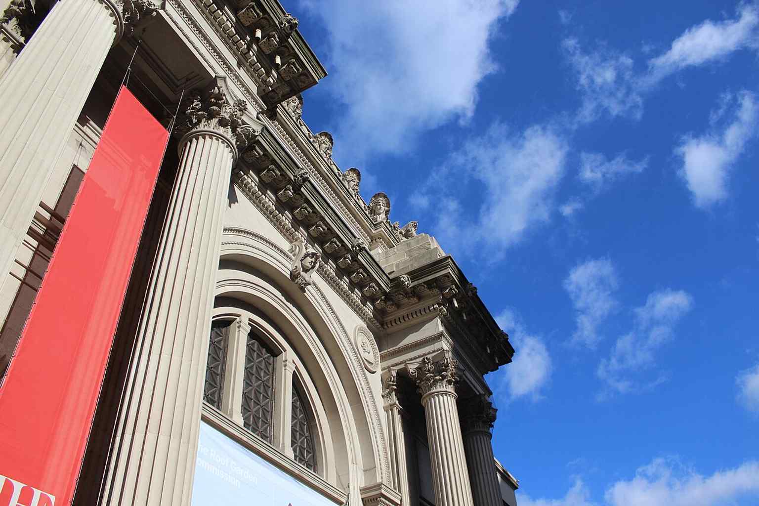A close look at the Met’s historic Beaux-Arts façade, part of the vast main building that grew from the original 1880 structure.