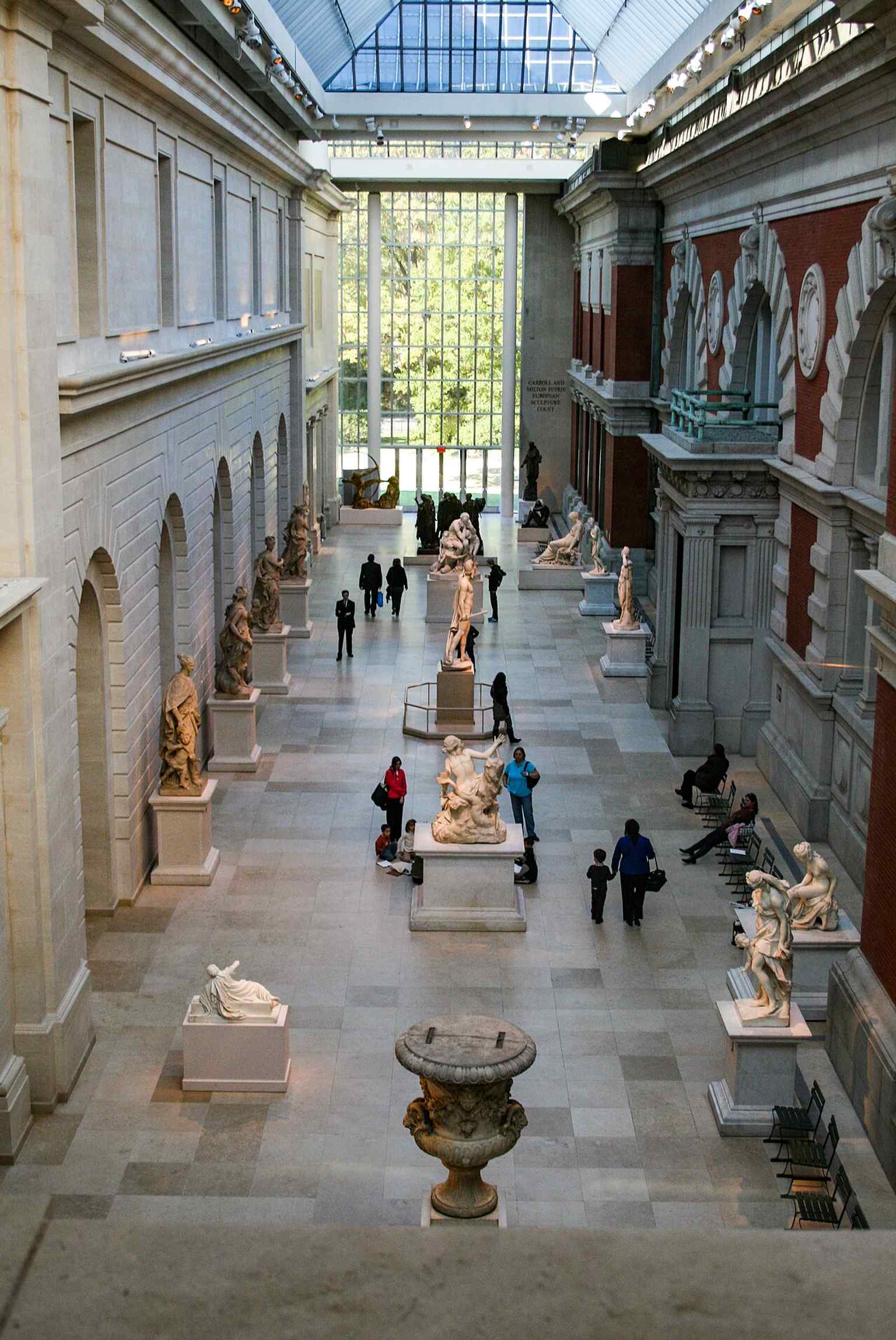 An interior view of the museum’s galleries, reflecting the Met’s encyclopedic range under one roof.