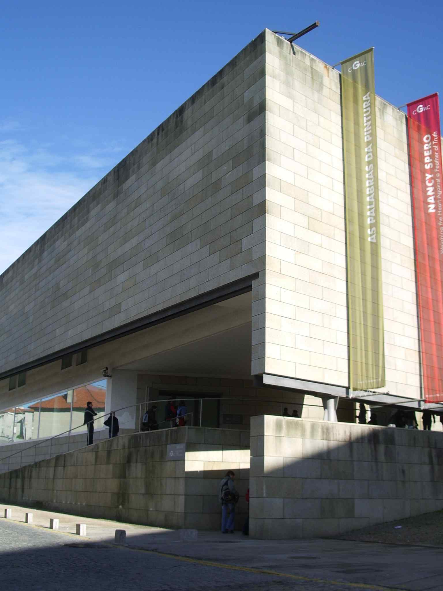 The Galician Centre of Contemporary Art, designed by Portuguese architect Álvaro Siza, who carefully integrated the building with Santiago's historic surroundings and the terraced garden of the adjacent convent.