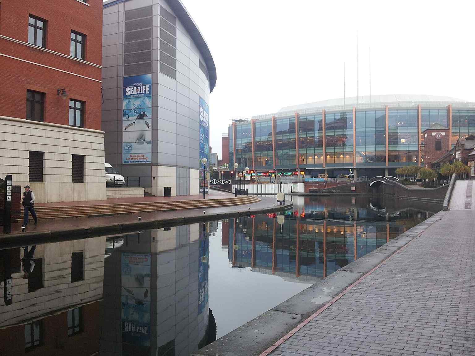 The National Indoor Arena in 2014, around the time the £26 million redevelopment was nearing completion.