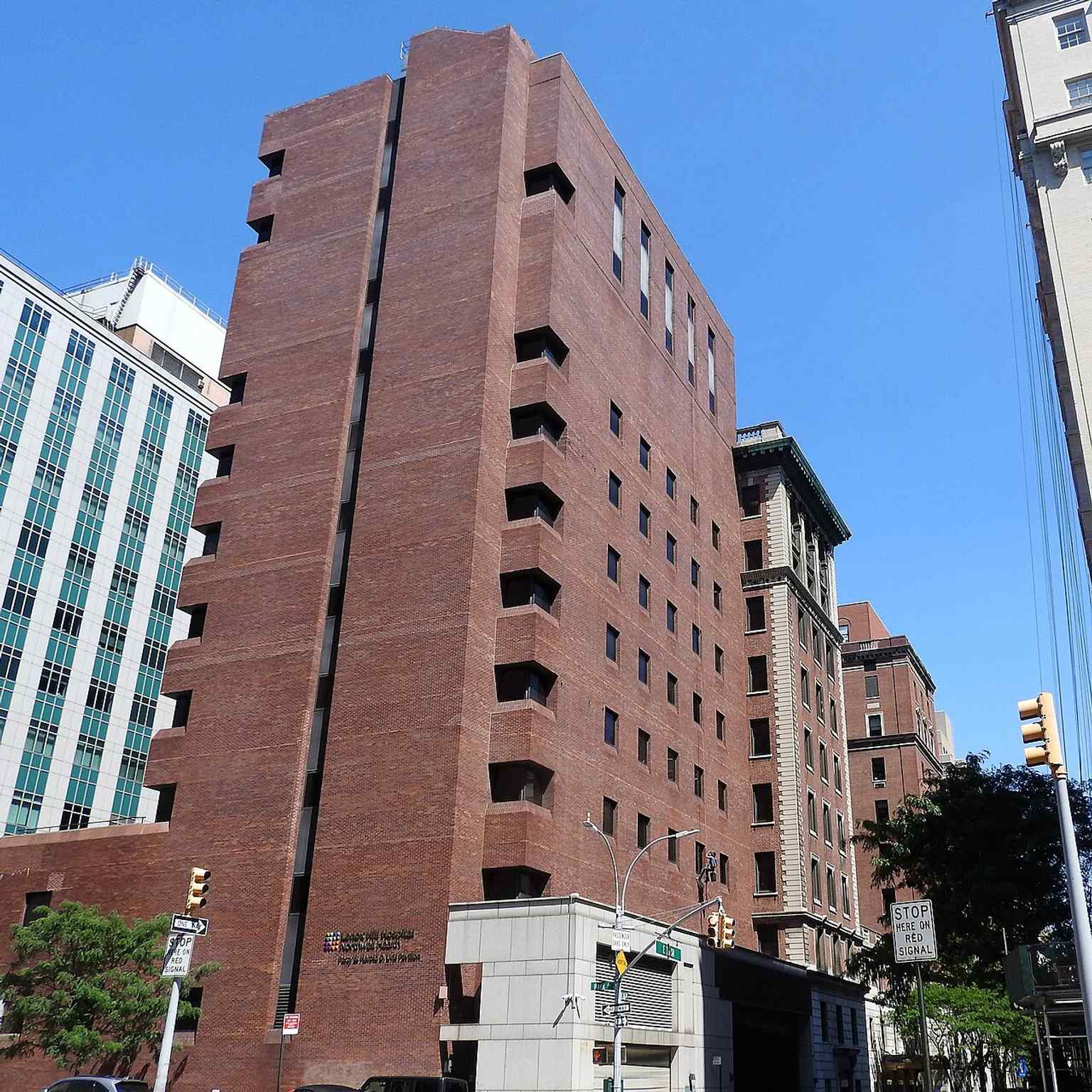 The current Lenox Hill Hospital complex on Park Avenue, the site proposed for a controversial $2 billion redevelopment project by Northwell Health.