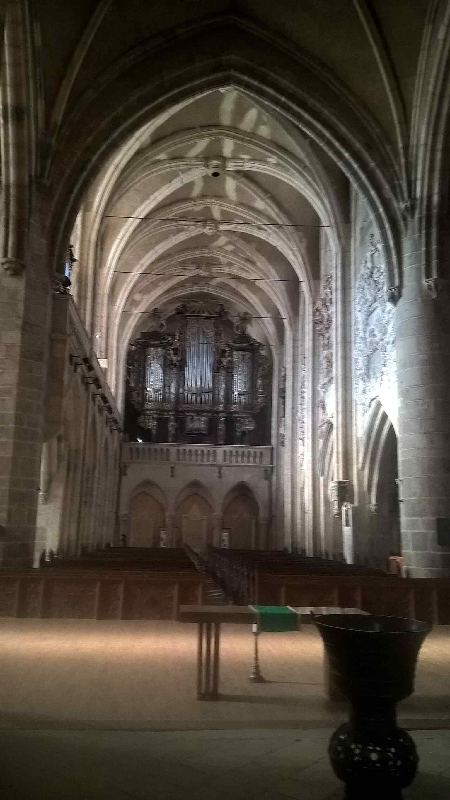 The cathedral houses the largest organ in Southeast Europe, originally installed in 1914 and fully renovated in 1997.