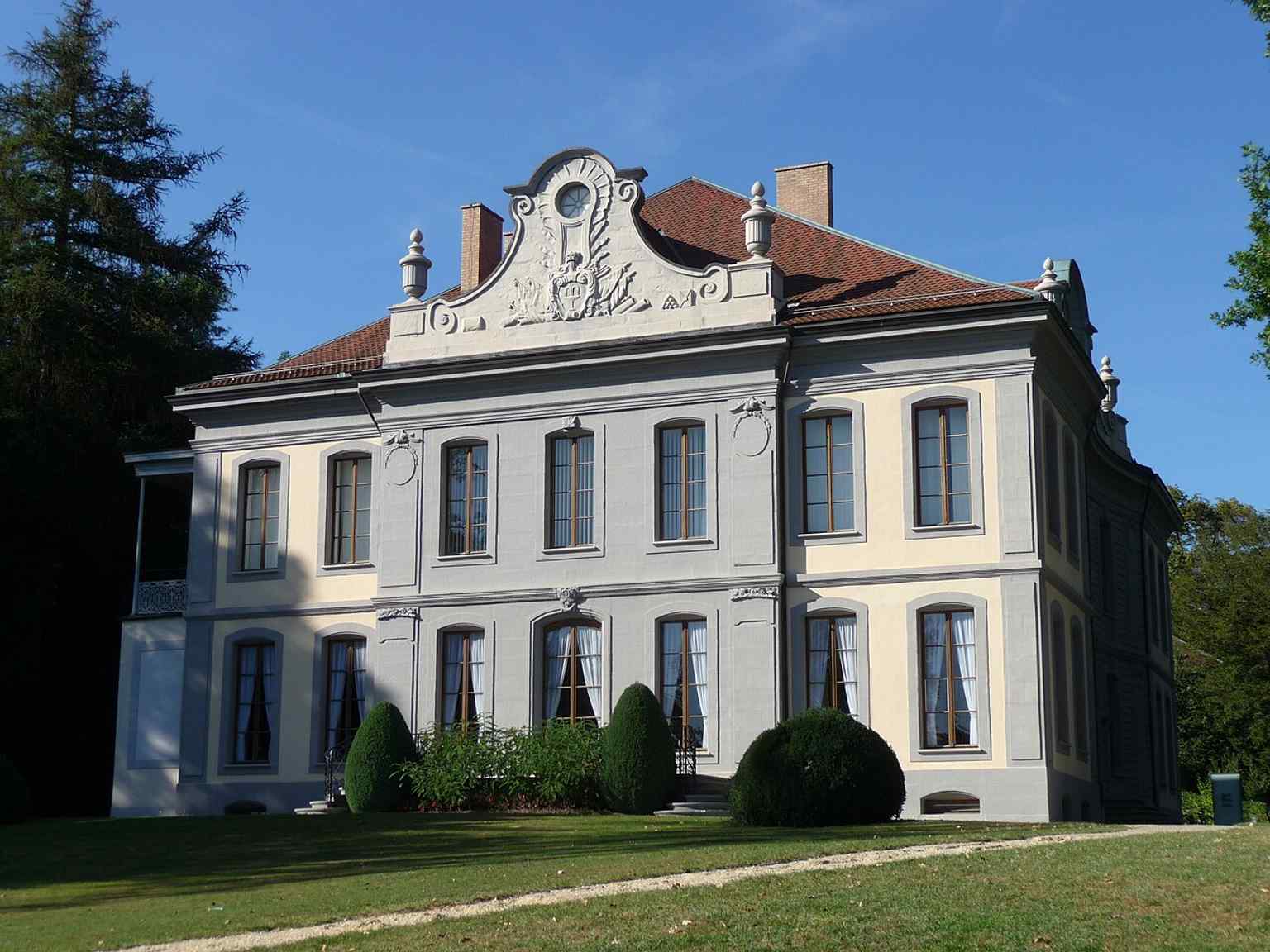 The former Musée de l’Elysée at Campagne de l’Élysée in Lausanne, where the museum began in 1985 before moving to Plateforme 10.