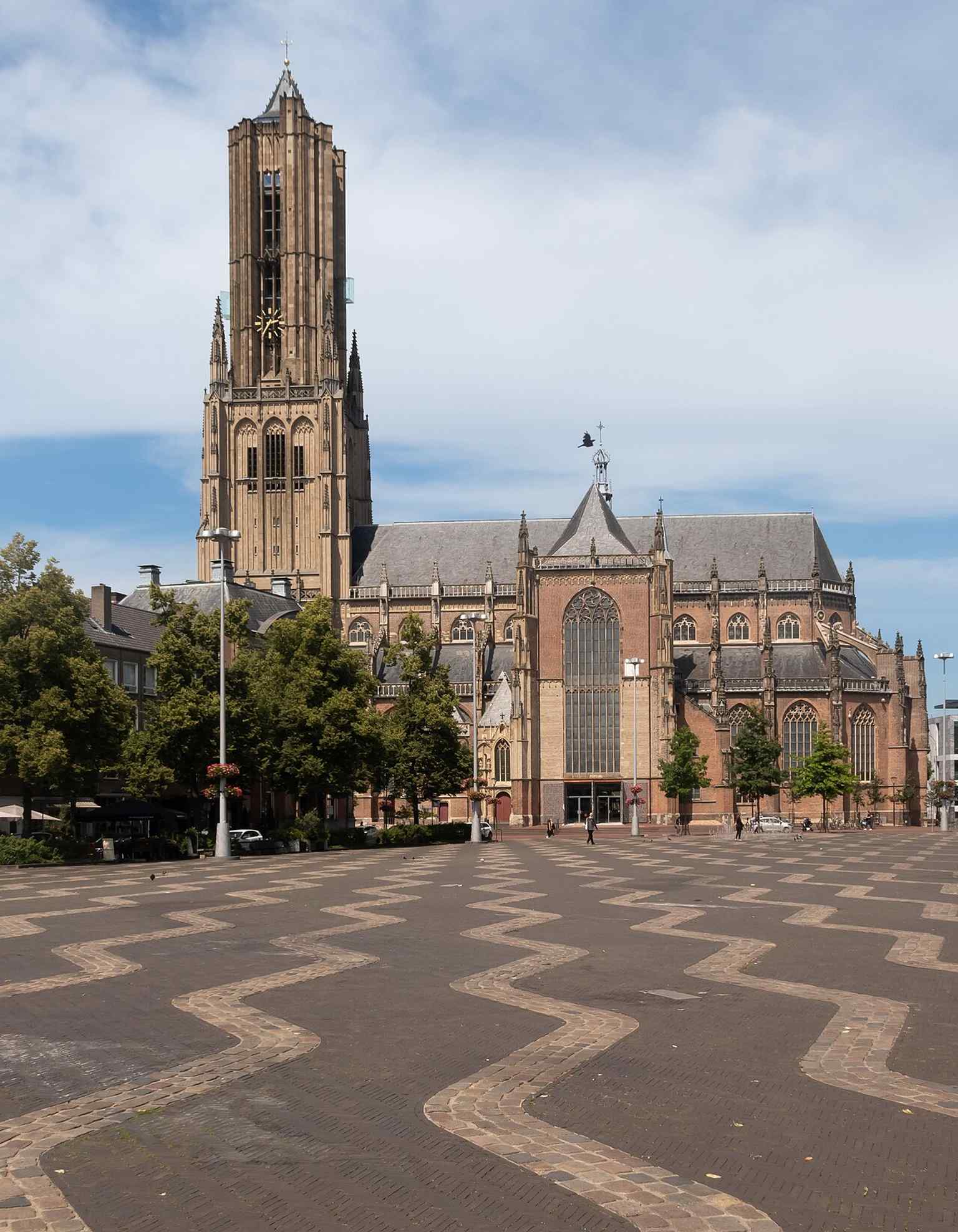 The restored Eusebiuskerk in modern Arnhem, now a multifunctional landmark after its postwar reconstruction and 2019 reopening.