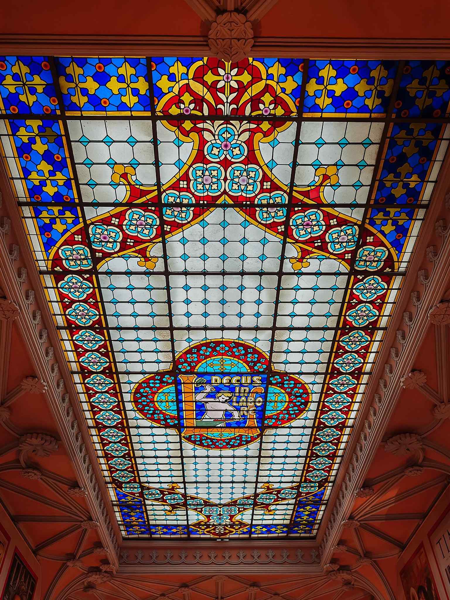 A modern interior view from 2025, showing how Lello continues to operate as both a bookstore and a major cultural attraction.