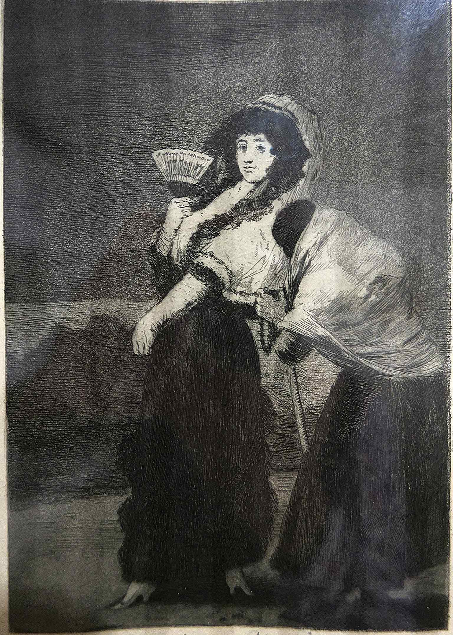 One of Goya's sharpest Caprichos prints, part of the museum's unrivaled collection of his drawings and engravings.
