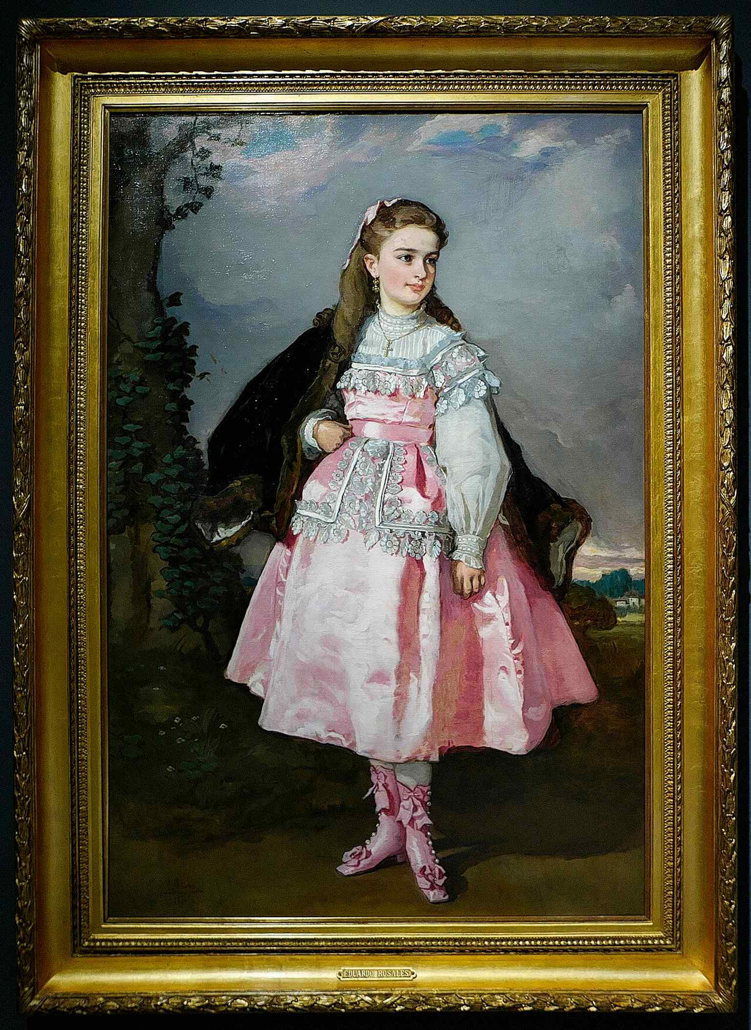 Sorolla's portrait of Concepción Serrano shows how the Prado later expanded into 19th-century Spanish painting.